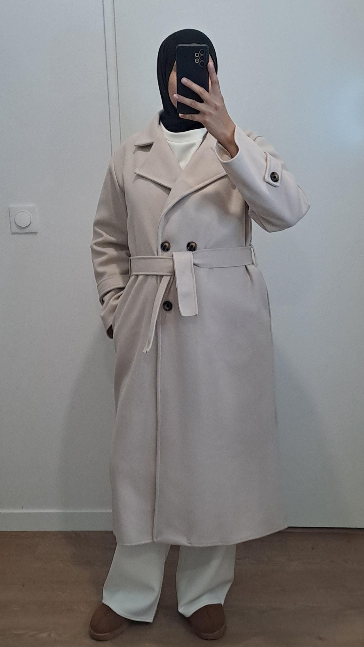 Manteau trench Beige