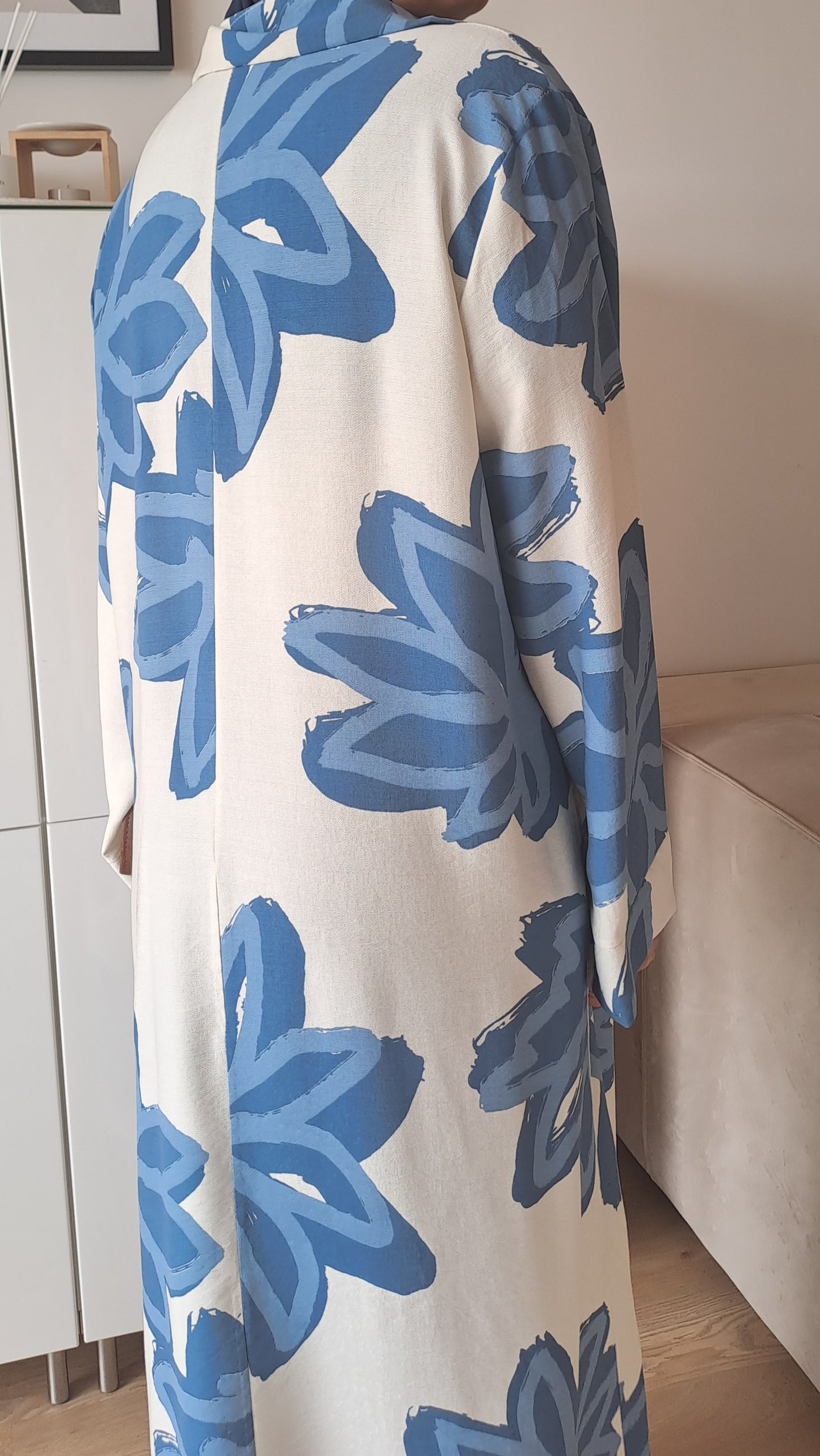 Robe à fleurs Bleue