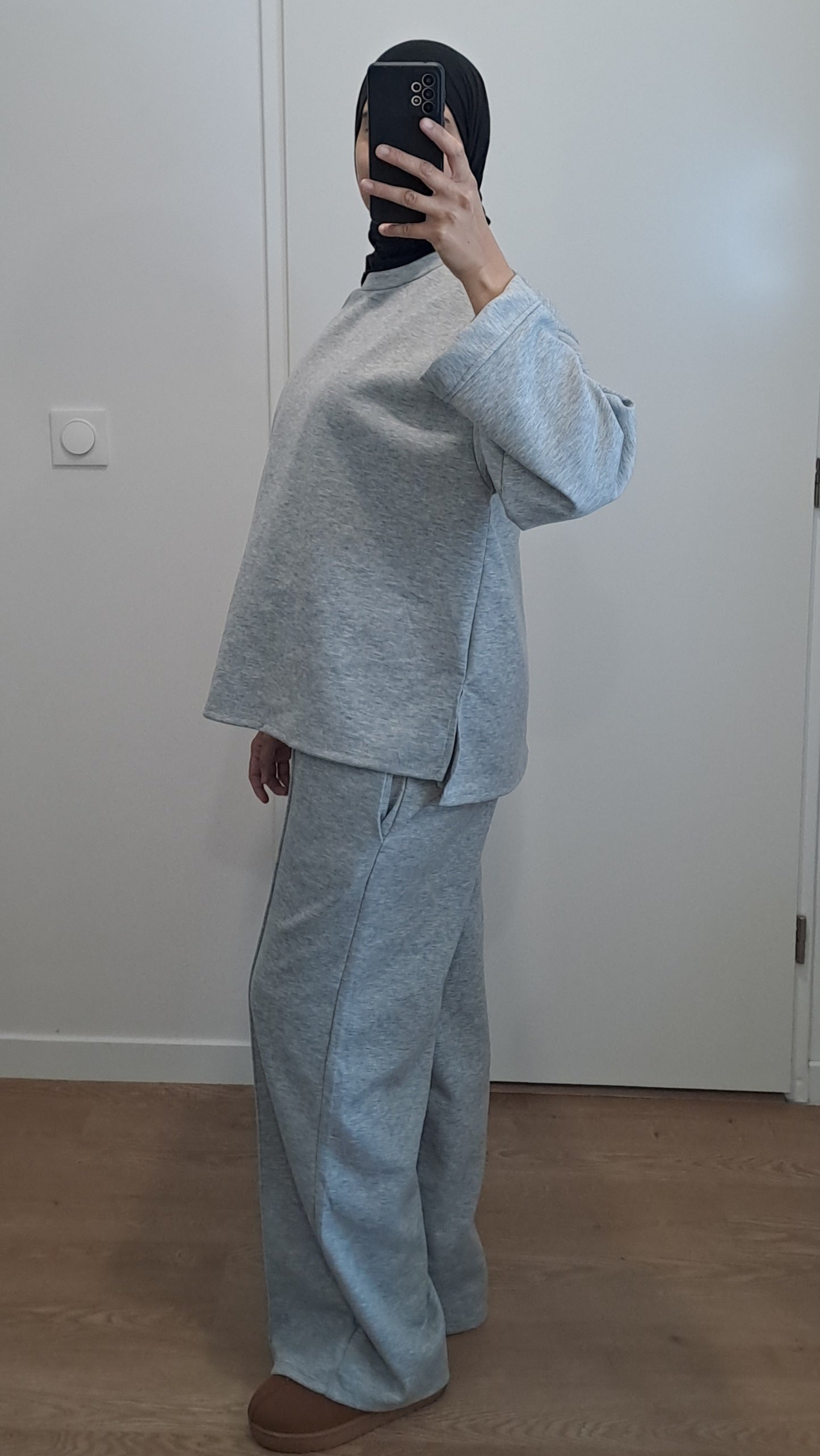 Ensemble jogging Gris
