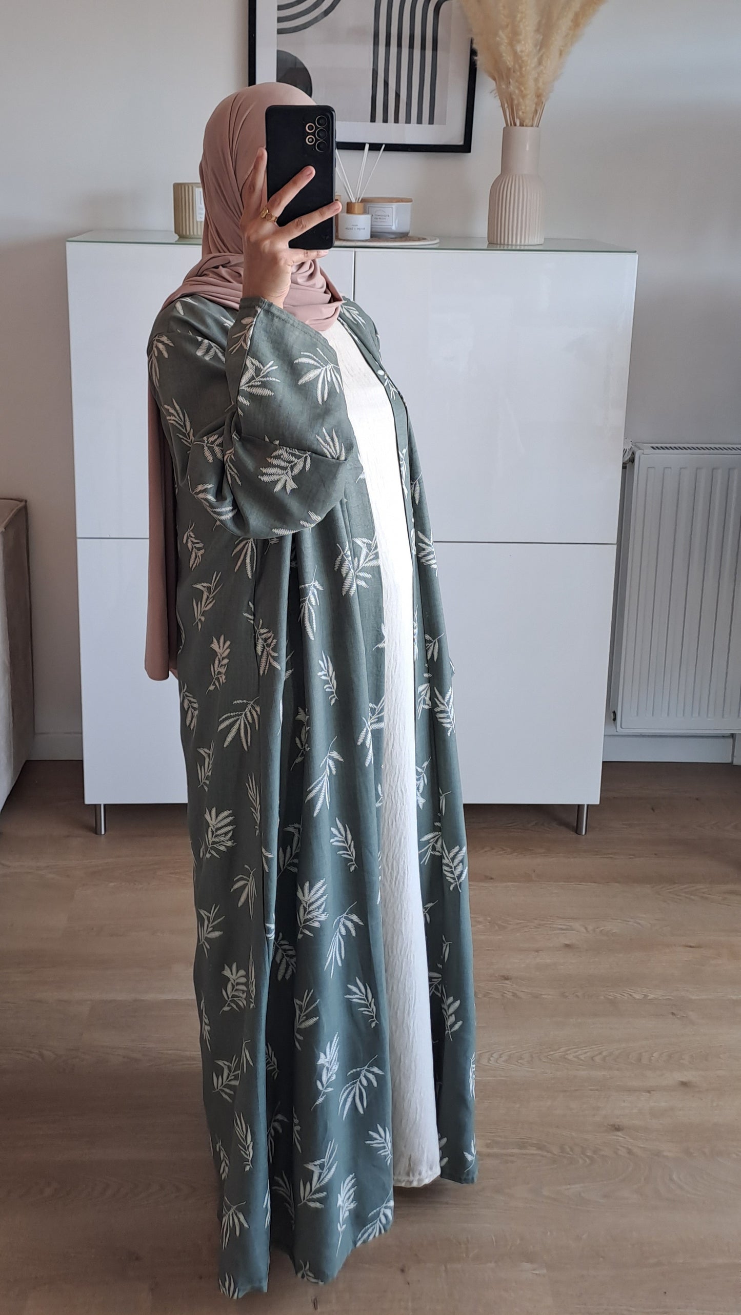 Ensemble Kimono effet lin