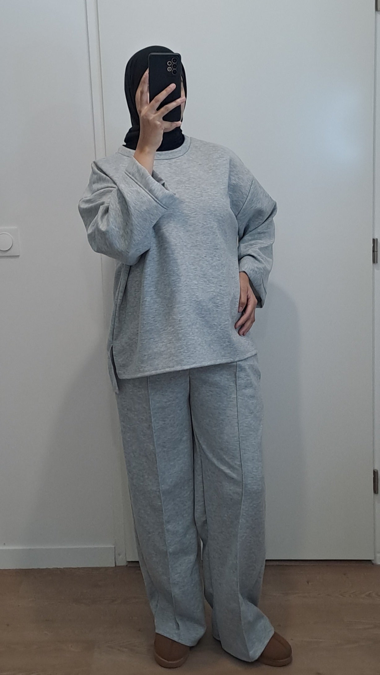 Ensemble jogging Gris